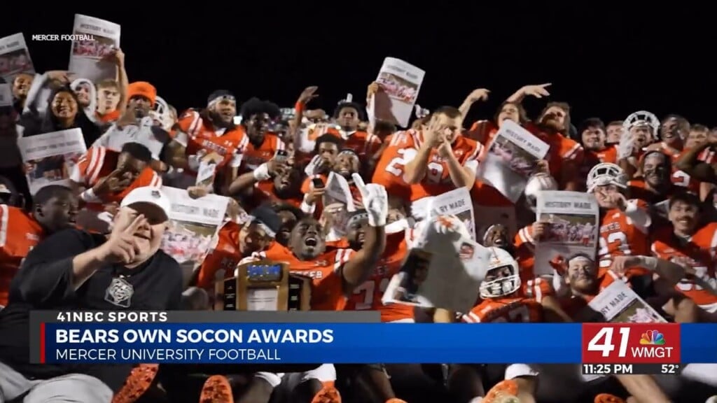 Mercer Bears Takes Home Several Awards After Becoming Socon Champions