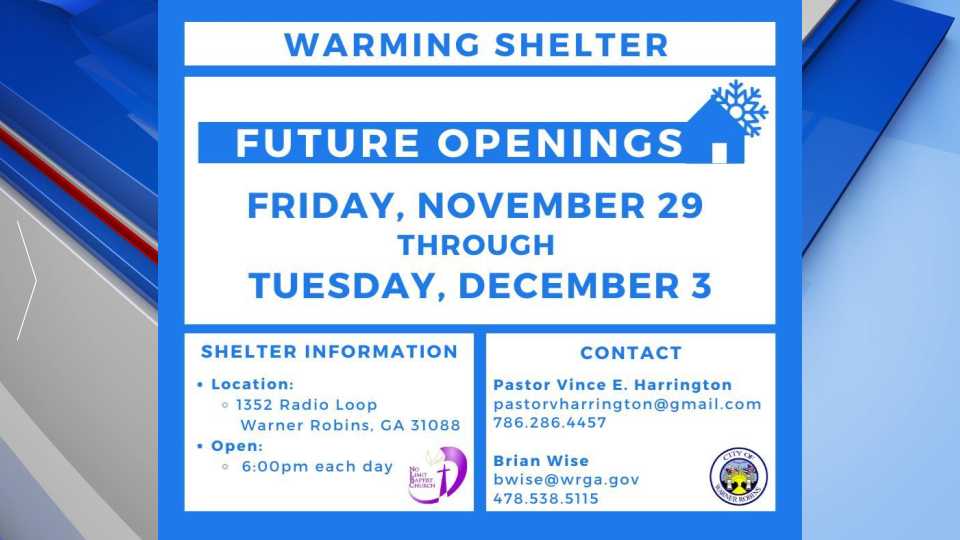 Warner Robins Warming Shelter Gfx