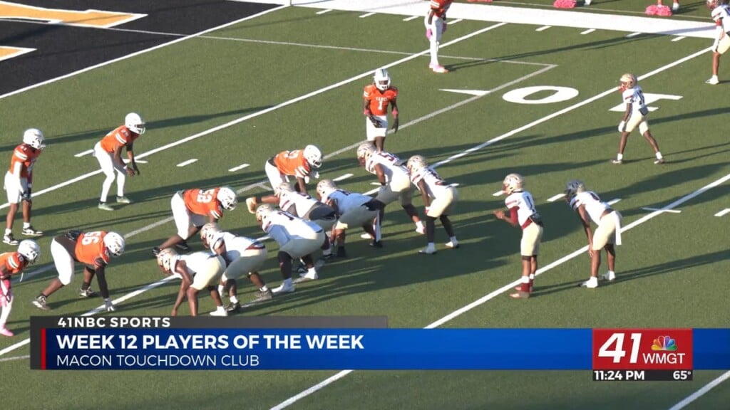 Week 12 Macon Touchdown Club Players Of The Week