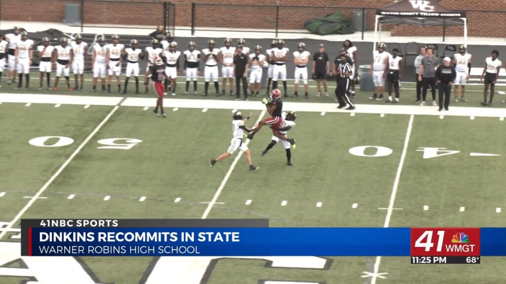 4 Star Warner Robins Demons Wide Receiver Resean Dinkins Commits To Uga