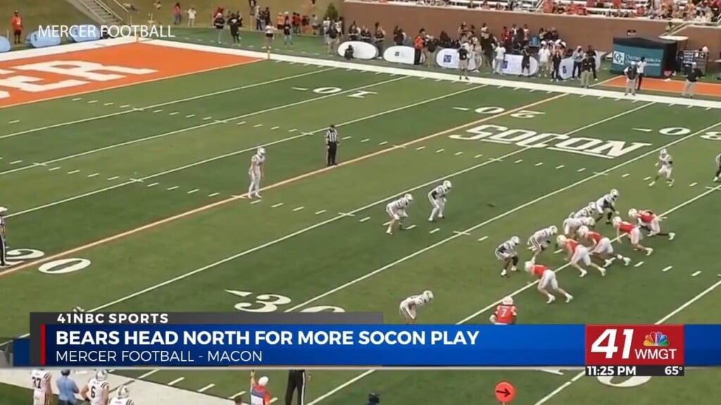 Ranked Mercer Football Heads North For Another Socon Battle