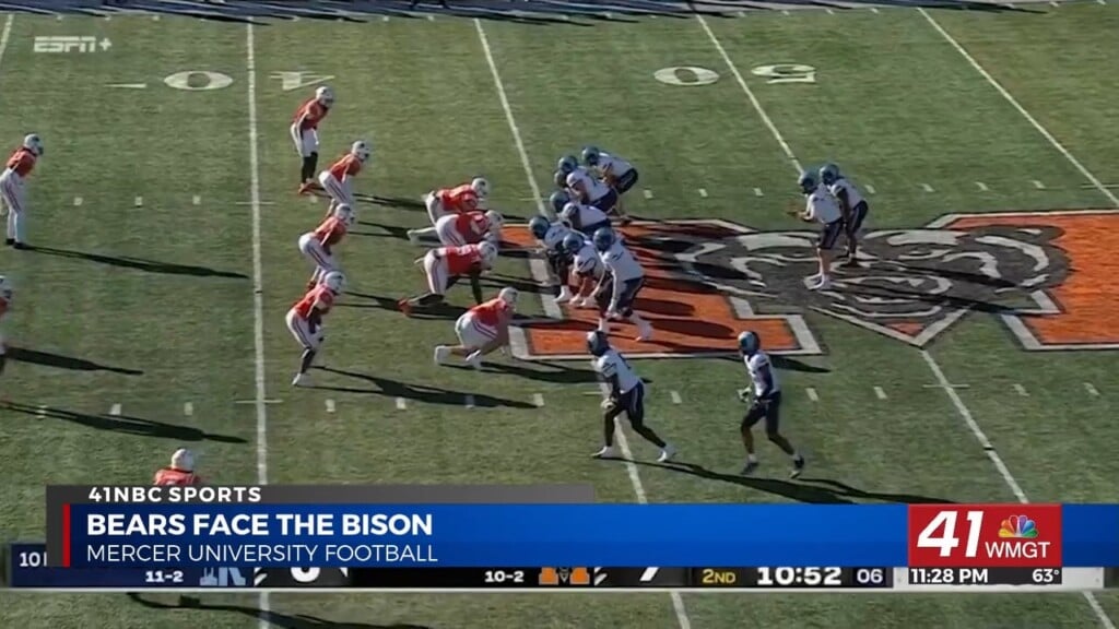 Mercer Bears Head To Ndsu As They Matchup In The Elite Eight Of The Ncaa Fcs College Football Playoffs