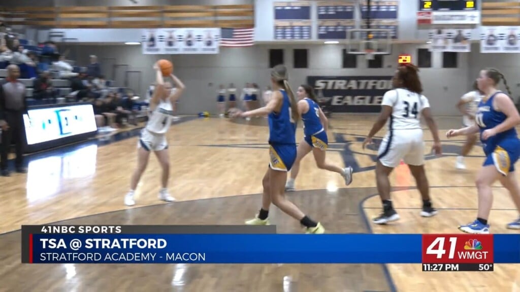 Stratford Lady Eagles Battles Tattnall Square Academy Lady Trojans In Region Matchup Action