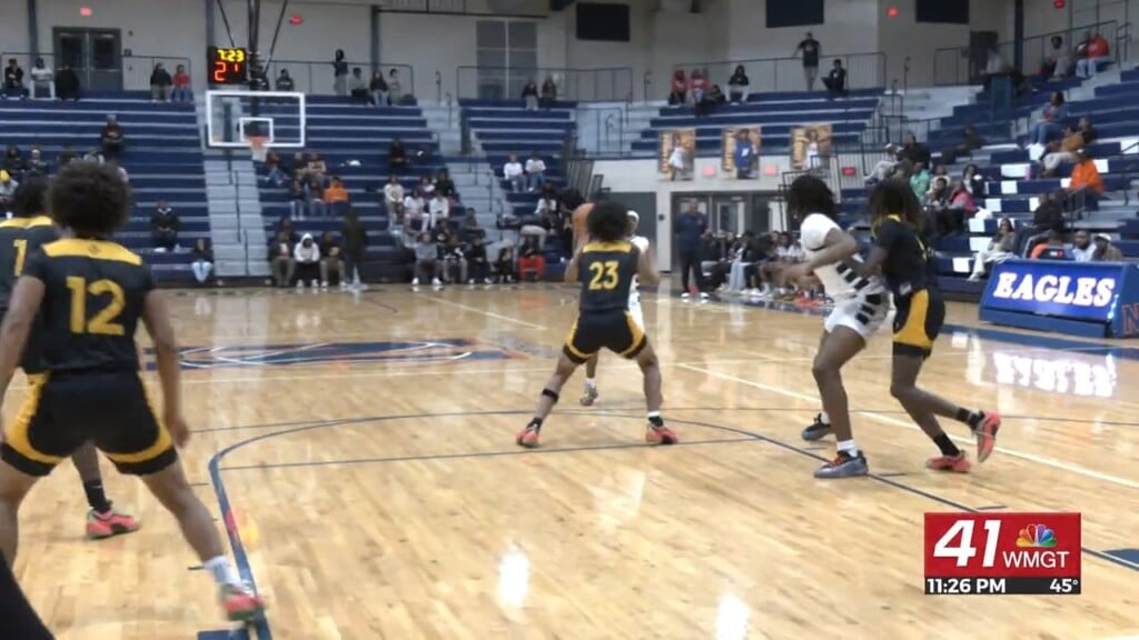 Northside Hosts Peach County In High School Boys Basketball Action