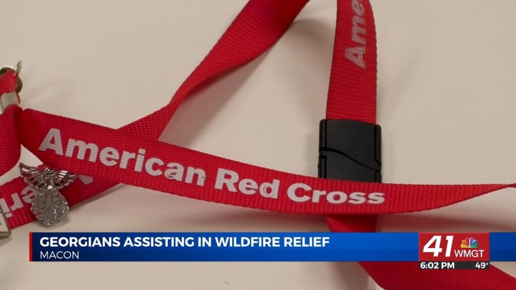 Local Red Cross Helps Out In Midst Of California Wildfires