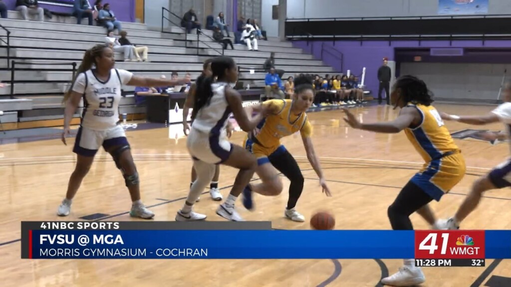 Fvsu Lady Cats Battles Mga Lady Knights In Women's College Basketball