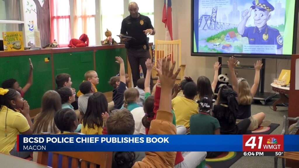 Bibb County Chief Adams New Children’s Book