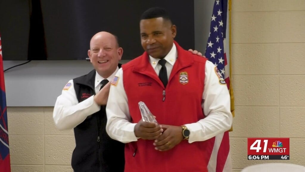 Chief Reco Stephens Retires After 25 Years With Macon Bibb County Fire Department