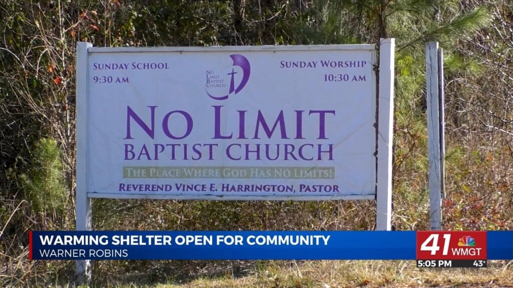 Warner Robins Opens Warming Shelter