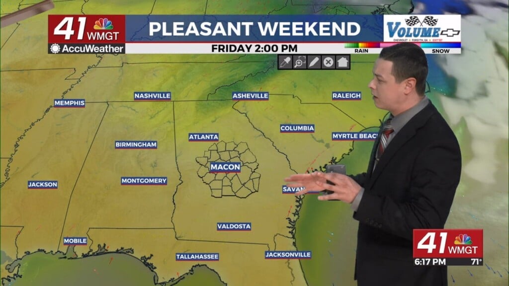 Temperatures Will Cool A Bit To Finish The Week