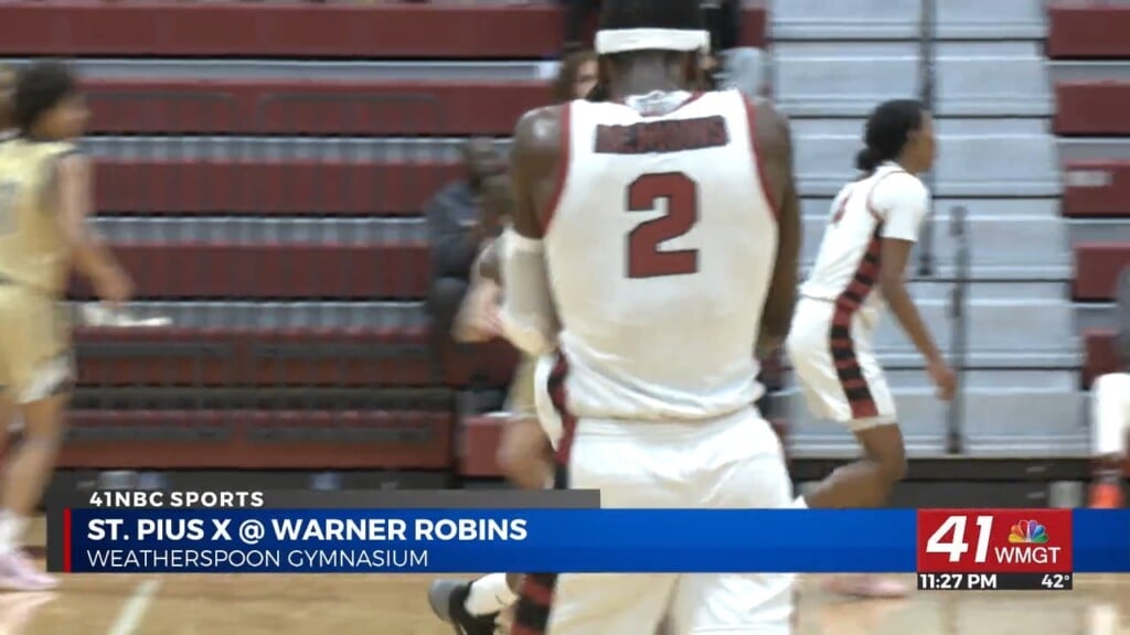 Ghsa Class Aaaa First Round Boys Basketball Playoffs: St.pius X Vs Warner Robins