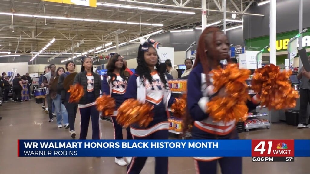 Walmart On Booth Road In Warner Robins Proudly Honored Black History Month, By Putting On An In Store Parade