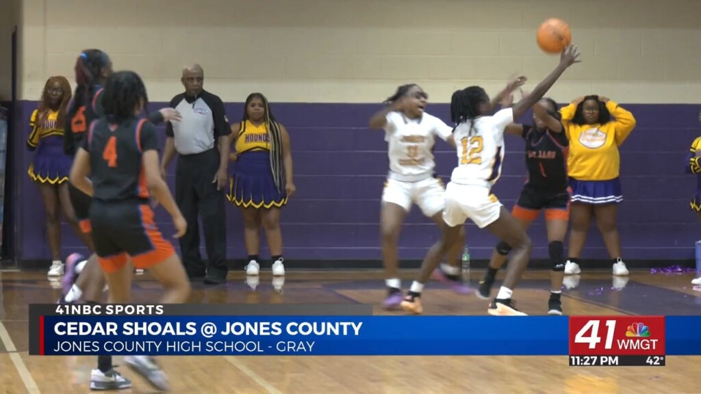 Ghsa Class Aaaa First Round Girls Basketball: Jones County Vs Cedar Shoals