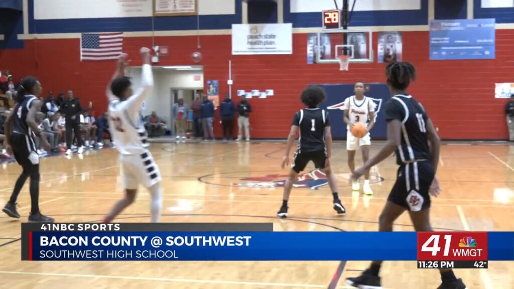 Ghsa Class A Division 1 Boys Basketball Playoffs: Southwest Vs Bacon County