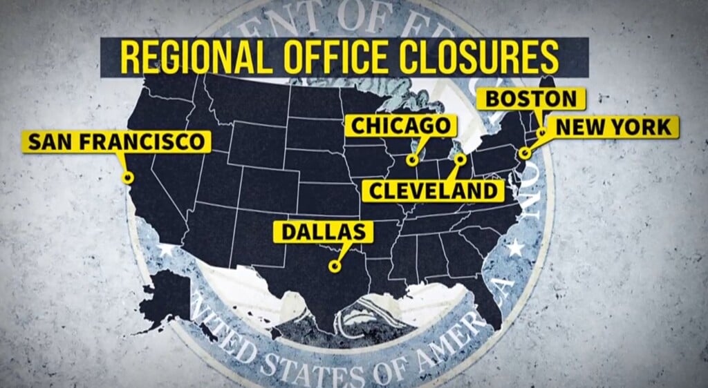Depatment Of Education Closures Screenshot 2025 03 13 101558