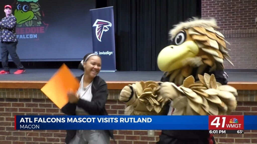 Atlanta Falcons Encourage Bibb County Students To Be Confident With ‘peek Behind The Beak’