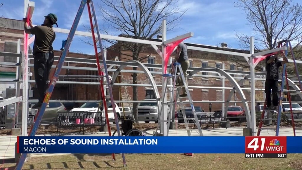 Macon Welcomes Echoes Of Sound Installation