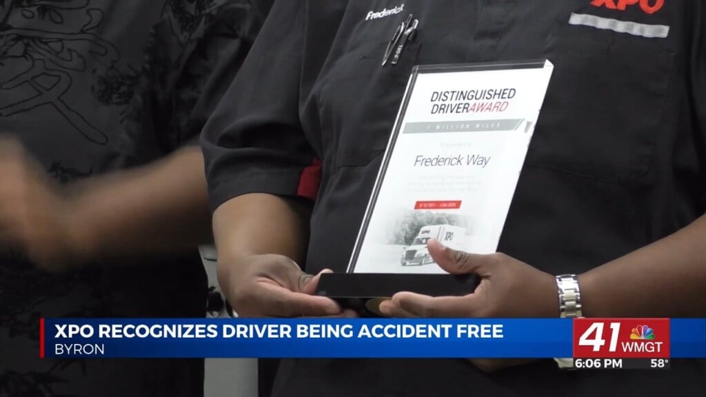 Xpo Recognizes 1 Million Accident Free Miles Byron Trucker