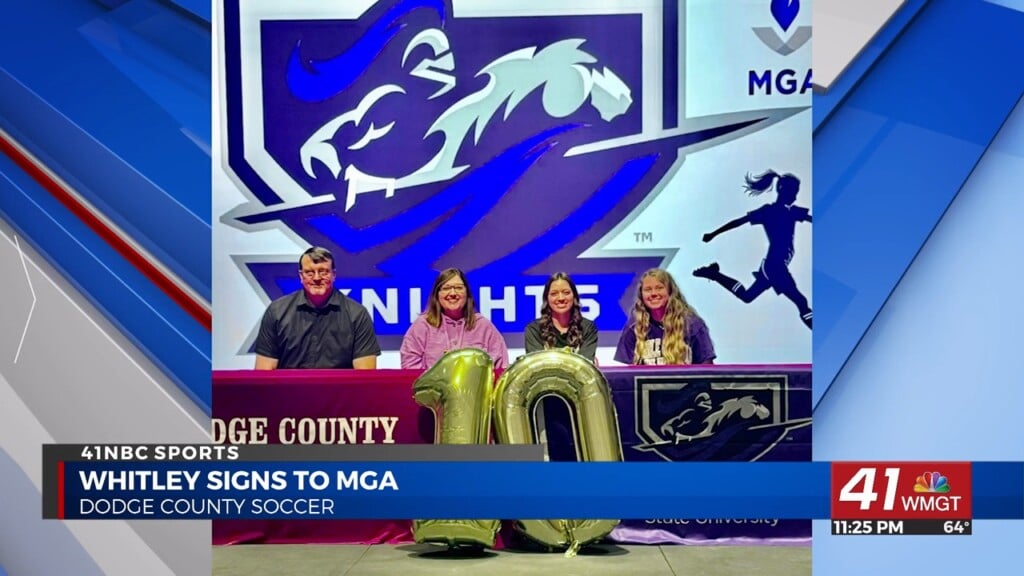 Dodge County Three Sport Athlete Glenna Rae Whitley Takes Her Soccer Talents To Middle Georgia State University