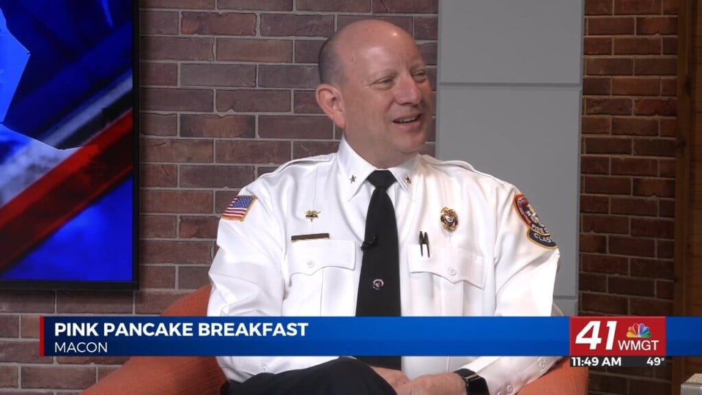 Macon Bibb Fire Department To Host Pink Pancake Breakfast For Cherry Blossom Festival
