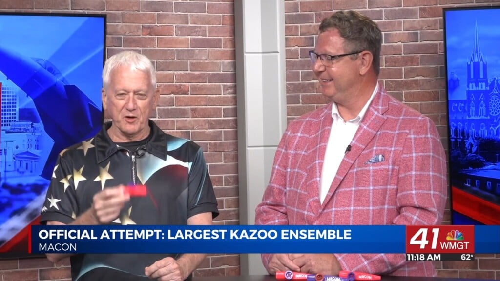 King Of Kazoo Discusses Official Attempt In Macon For Largest Kazoo Ensemble