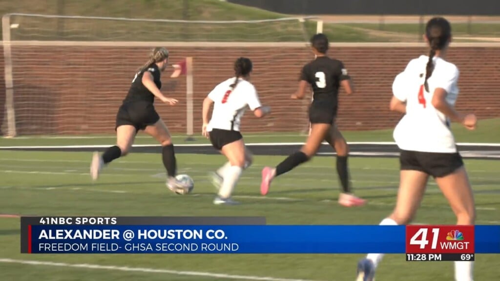 Houston County Lady Bears Battle Against Alexander In The Second Round Of Ghsa Girls Soccer