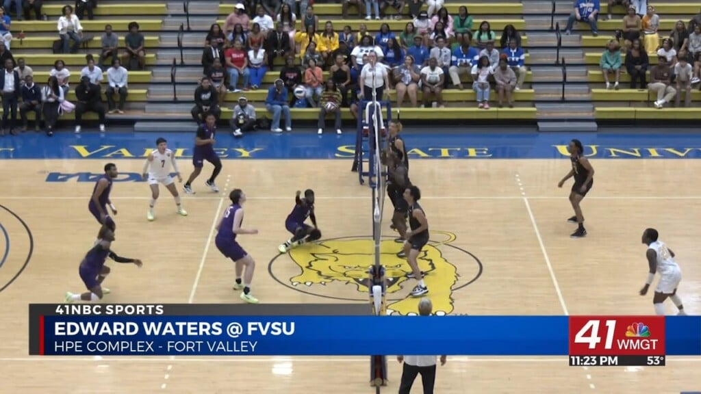 Fvsu Wildcats Take On Edward Waters Tigers For The Siac Championship In Men's Volleyball