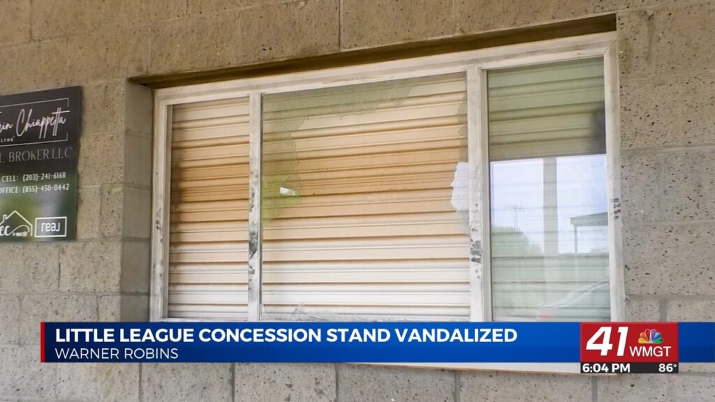 Warner Robins Little League Concession Stand Vandalized