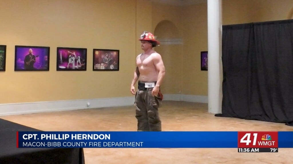 Macon Bibb Firefighters Audition For 2026 Charity Calendar Benefiting Children’s Hospital