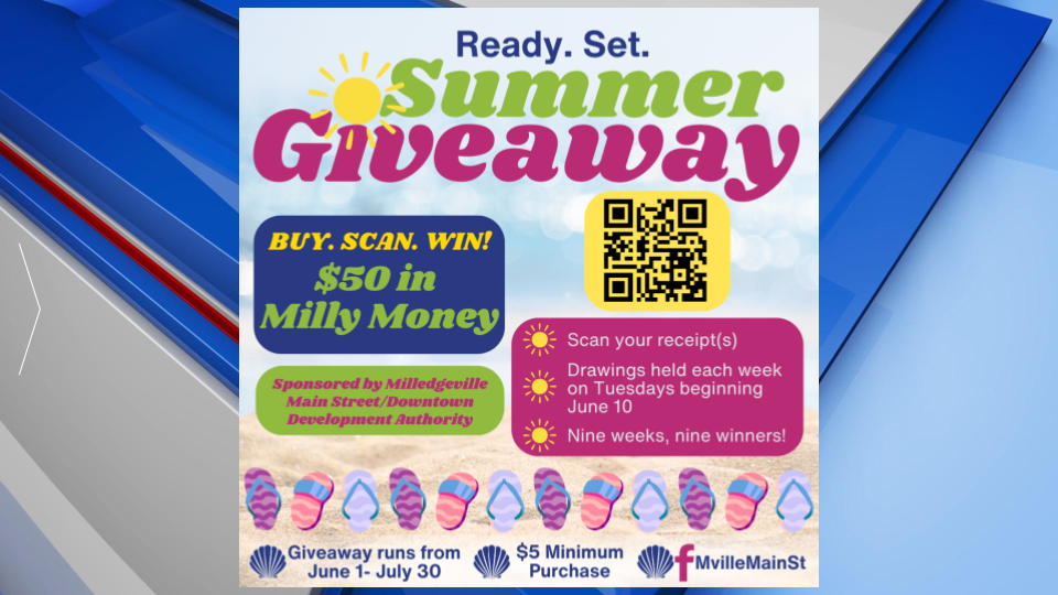 Milledgeville Summer Giveaway Gfx