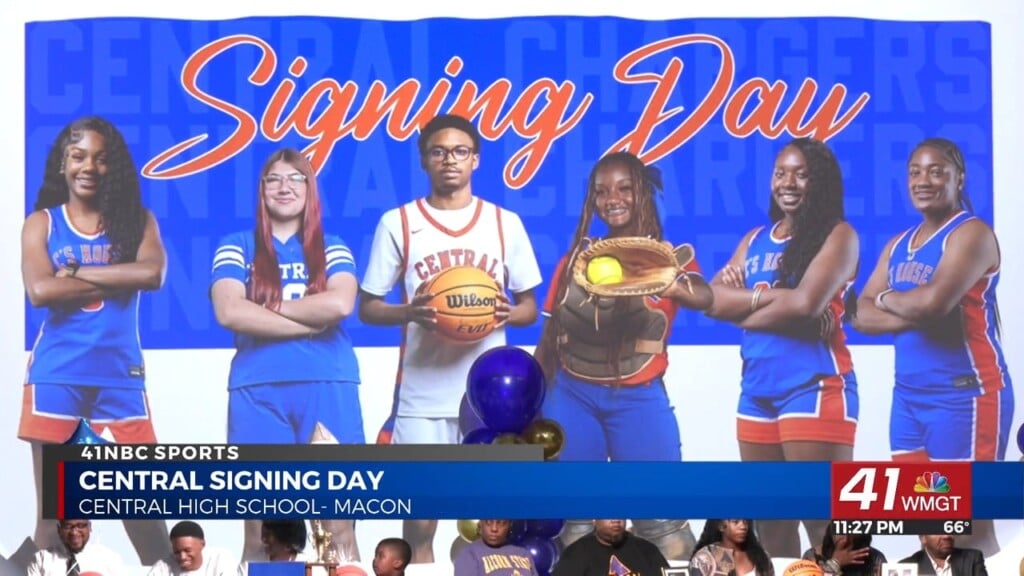 Signing Day For Six Central Chargers Athletes