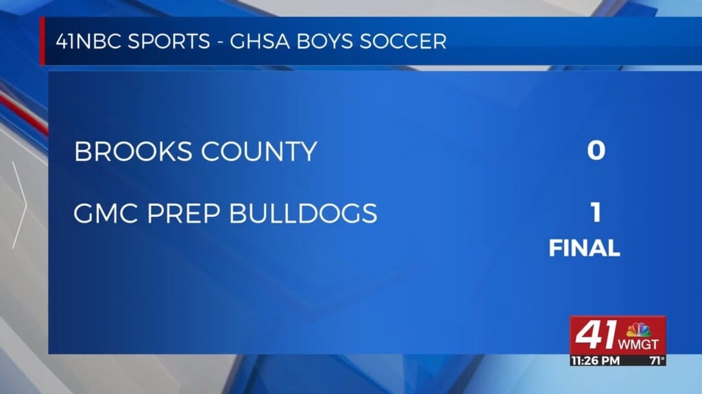 Second Round Of The Ghsa Boys Soccer Playoffs: Gmc Versus Brooks County