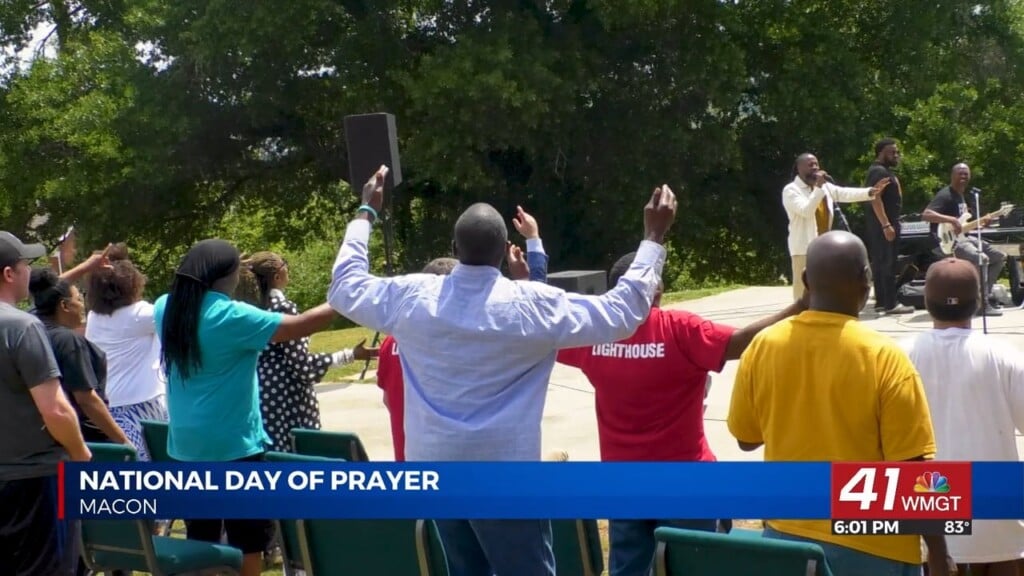 Faith Leaders, Residents Unite For National Day Of Prayer In Macon
