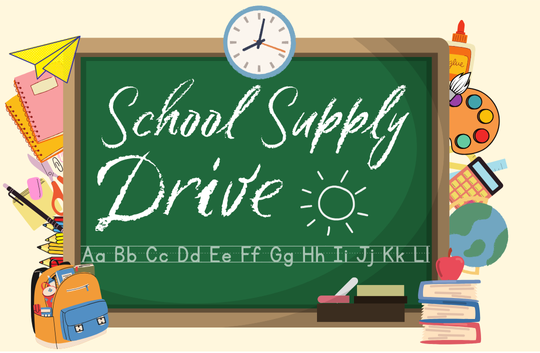 School Supply Drive School Supply Drive