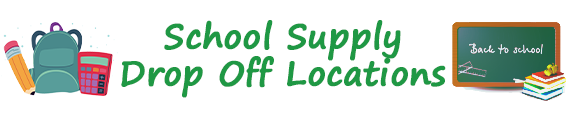 School Supply Drive Graphic