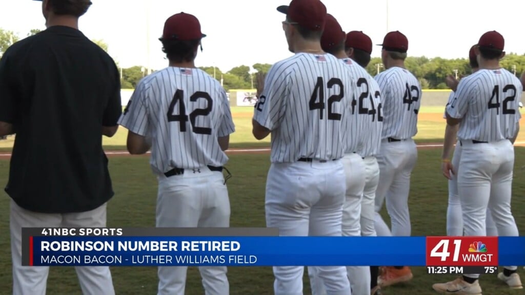 Macon Bacon Retire Jackie Robinson's Number '42' Jersey For "decades Night"