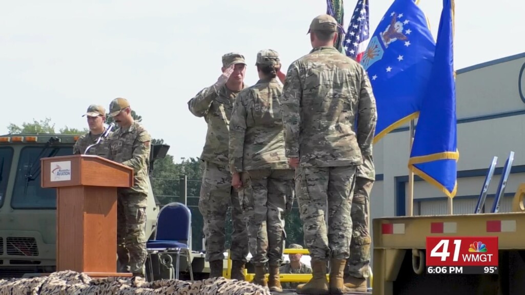 Colonel Sandra Bonney Takes Command Of 461st Air Control Wing At Robins Afb