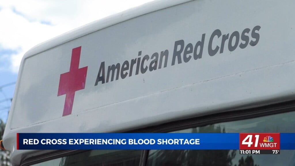 Red Cross Blood Shortage