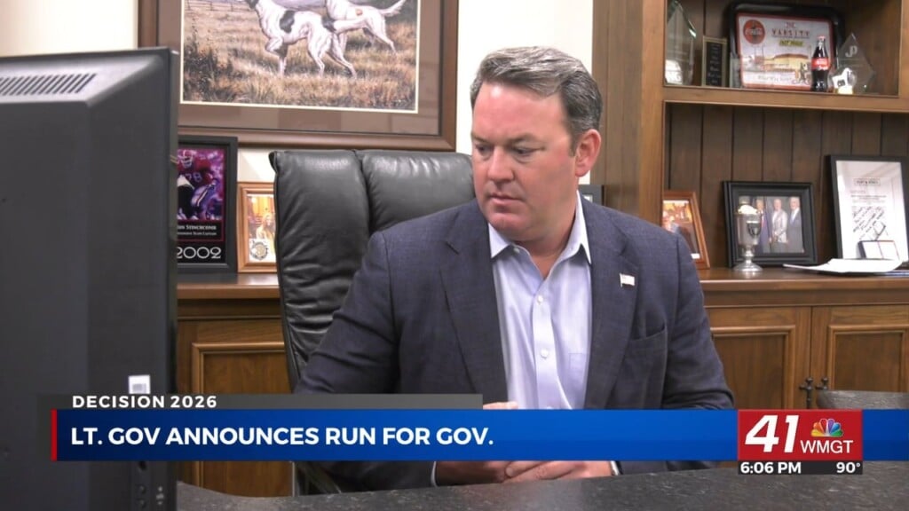 Georgia's Political Scene Is Heating Up, As Lt. Governor Burt Jones Announces He's Running For Governor In 2026