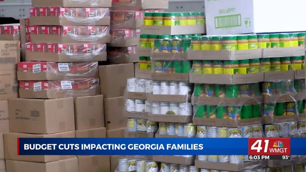Federal Budget Cuts Threaten Health Care & Food Security For Thousands Of Georgians