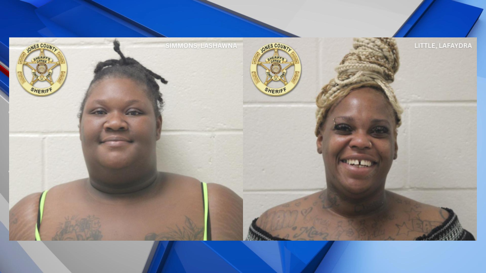 Jones County Theft Arrests Gfx