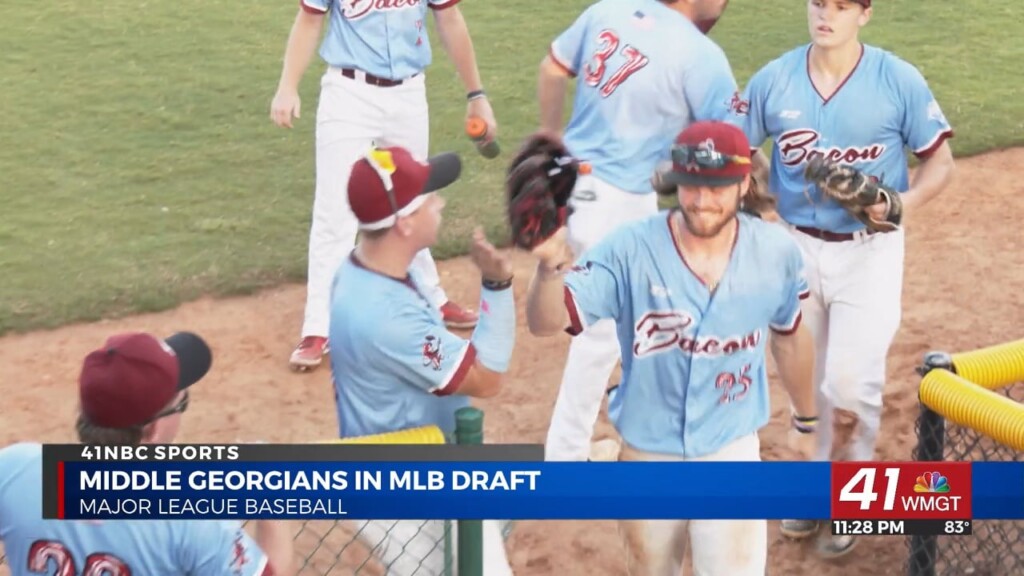 Several Middle Georgians Were Drafted At The Mlb Draft