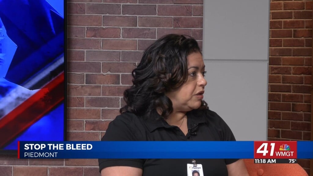 Piedmont Macon Ems Coordinator Discusses “stop The Bleed” Training