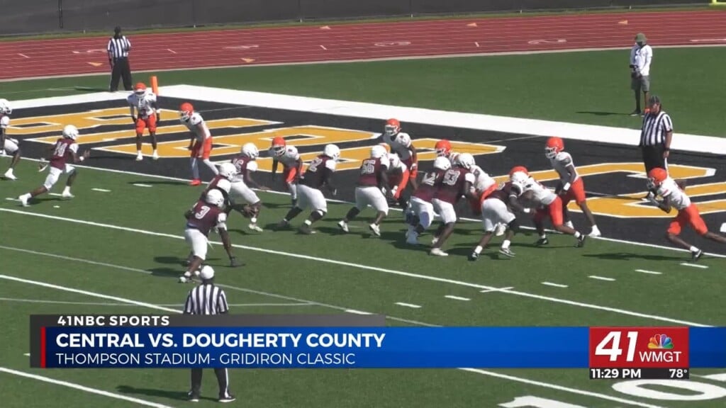 Central Battles Dougherty In The 2nd Annual Gridiron Classic Game