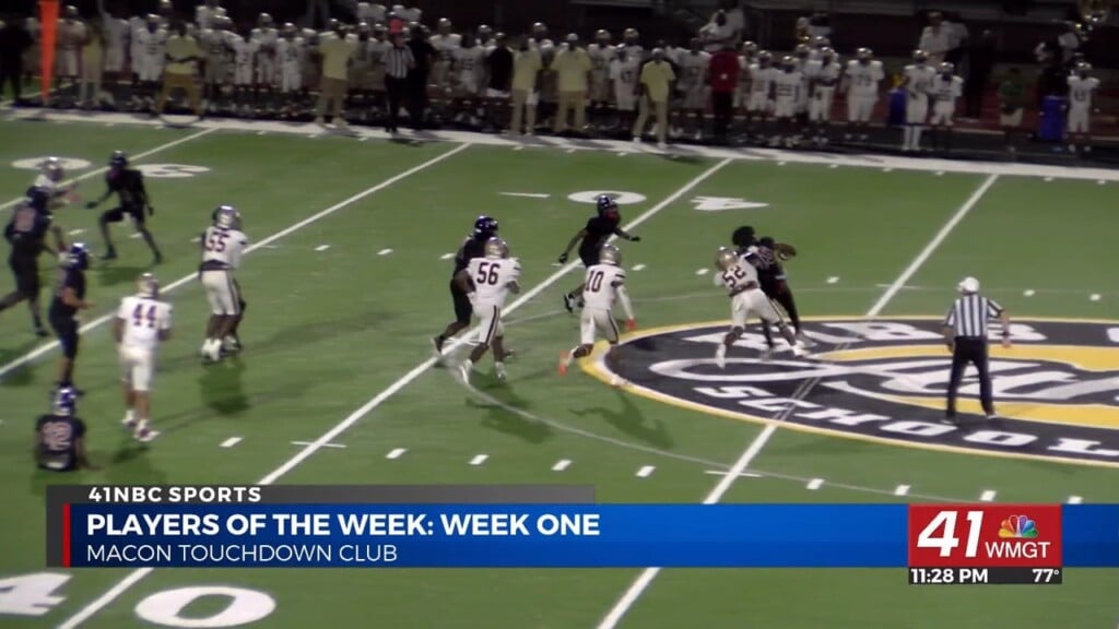 Macon Td Club: Week One Players Of The Week