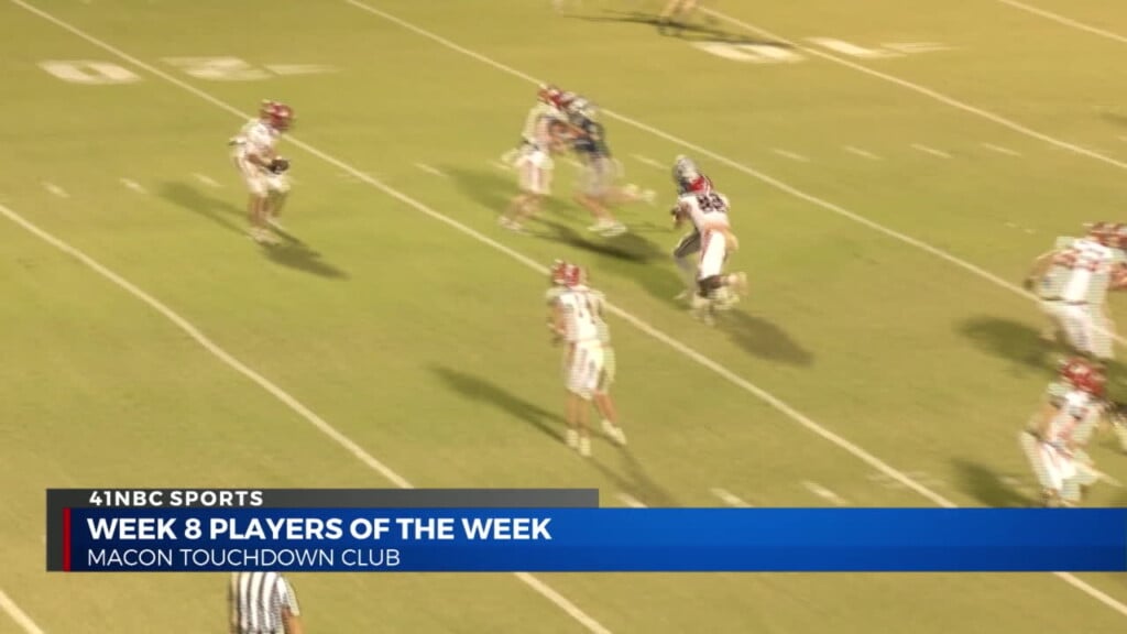 Week 8 Macon Touchdown Club Players Of The Week