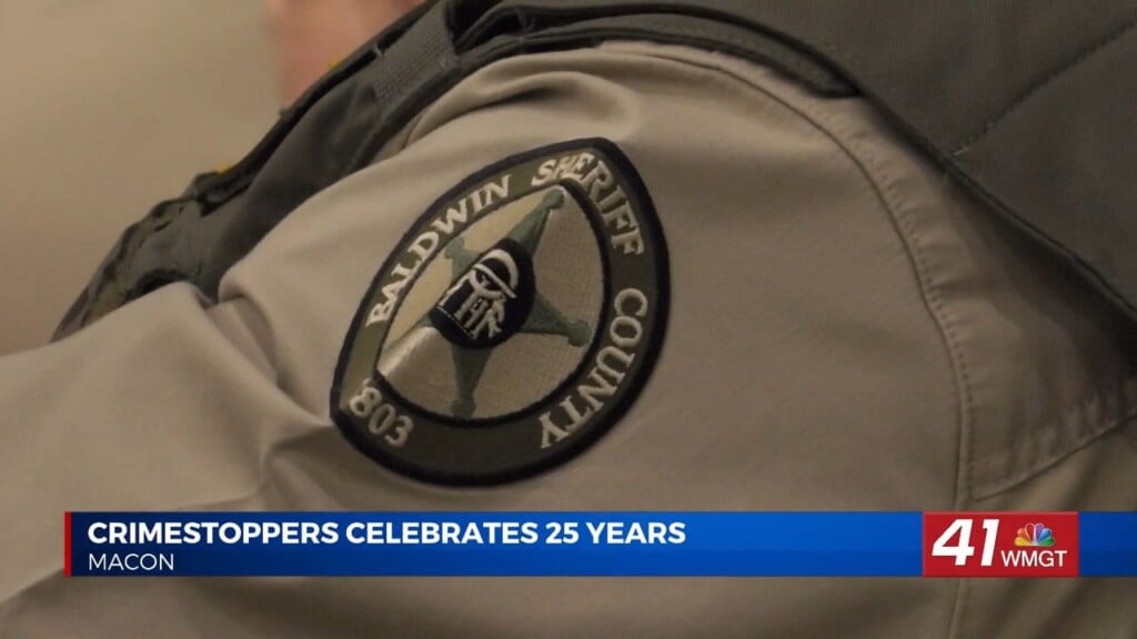 Macon Regional Crimestoppers Celebrates 25 Years, Thousands Of Cases Cleared In Middle Georgia