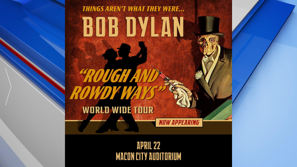 Bob Dylan Concert Gfx