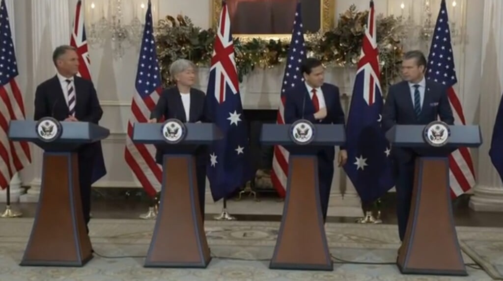 Rubio Hegseth And Australian Ministers Emphasize Aukus Progress And Shared Concerns Over Regional Tensions