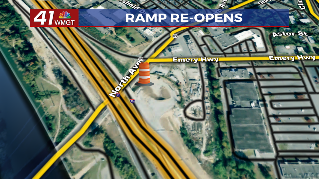 Spring Street I16 W Ramp